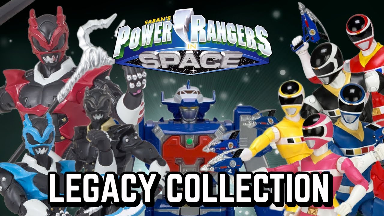 Bandai America Legacy Collection: Power Rangers In Space - YouTube