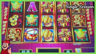 Dancing Drums: Prosperity Slot Machine at Isle Casino Waterloo — Single Session (Real Slot Play) screenshot 3