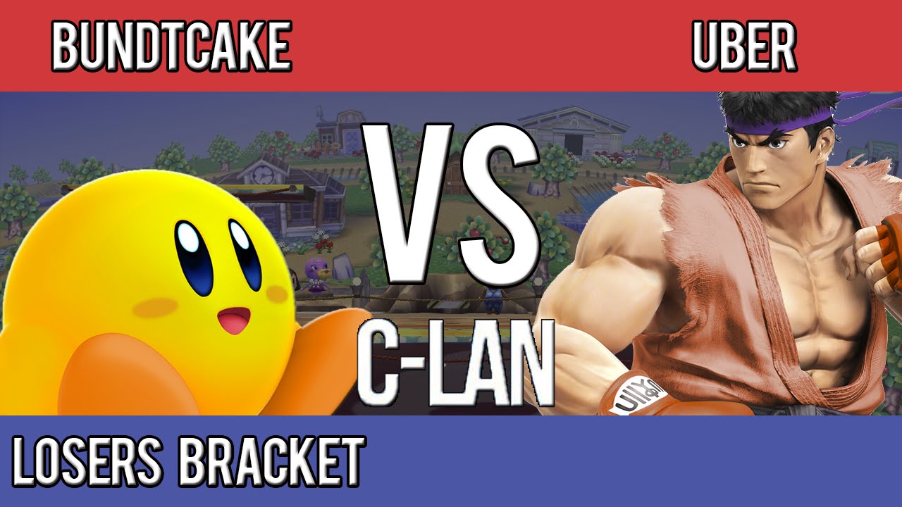 C LAN Bundtcake Kirby R O B Vs Uber Ryu SSB4 YouTube