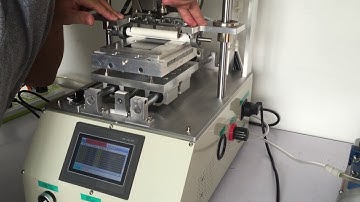 The Parameter Setting of YMJ Auto OCA Glue Removing Machine-Part 1
