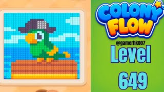 Colony Flow Level 649 Walkthrough Solution 