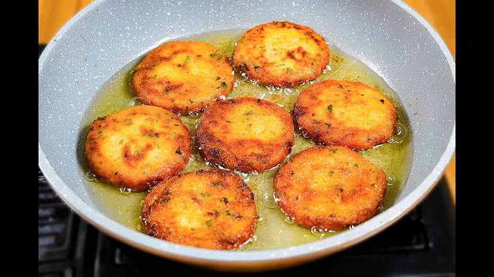 1 POTATO! They're so delicious😋 that I make them for dinner every weekend  No oven ! ASMR