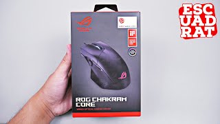 Unboxing Asus ROG Chakram Core - فأرة ألعاب مع عصا تحكم تمثيلية screenshot 3