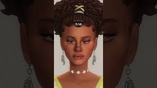 Rating hairstyles from island living | #shorts #sims4 #thesims4