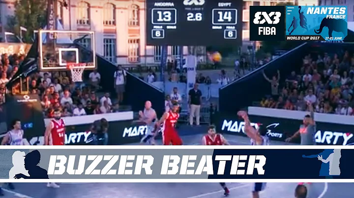 Esteve Malet with the buzzer beater! - FIBA 3x3 Wo...