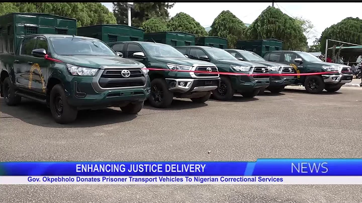 Gov. Okpebholo Commissions, Donates Prisoner Transport  Vehicles To Nigerian Correctional Services