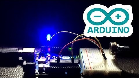 Control Led Blink  Speed With Potentiometer Arduino Tutorial