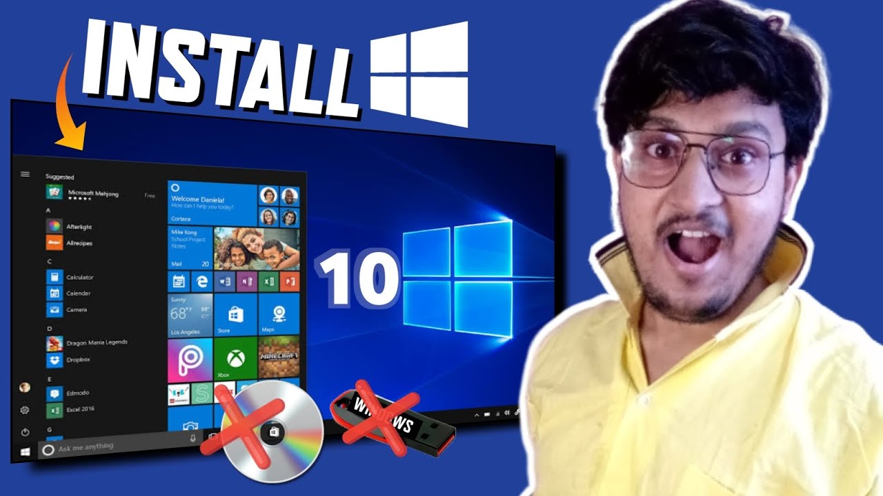 How to Install Windows 10 | Windows 10 Install & Download Laptop / Pc ...