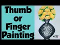 Thumb Painting / Thumb Painting Activity / Thumb Painting Drawing / #135