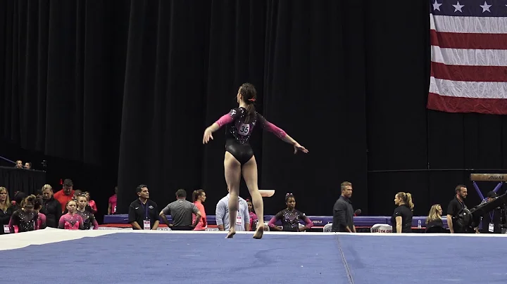 Sage Thompson - Floor Exercise - 2019 Nastia Liuki...