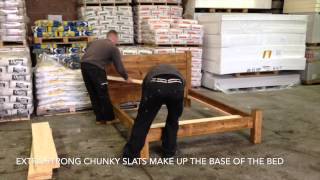 Funky Chunky Furniture Ultimate Wood Bed Frame
