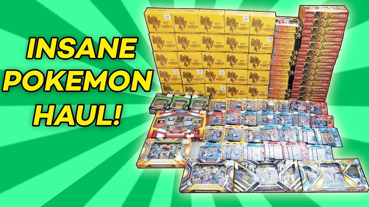 MASSIVE POKEMON CARD HAUL!!!