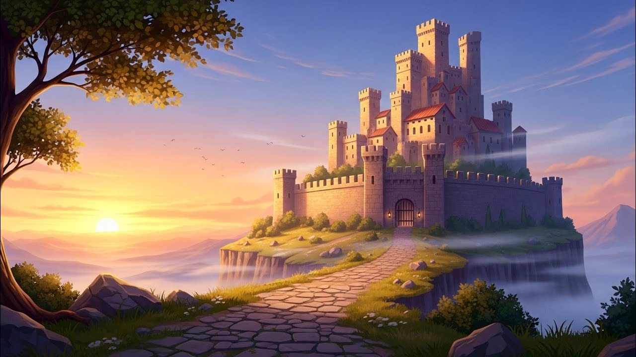 رحلةٌ هادئة داخل قلعةٍ لم تعرف النوم منذ ألف عام 🌙🏰