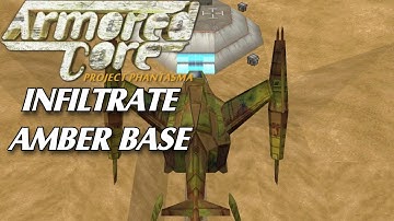 Armored Core: Project Phantasma Mission #2 - Infiltrate Amber Base [PS1 HD]