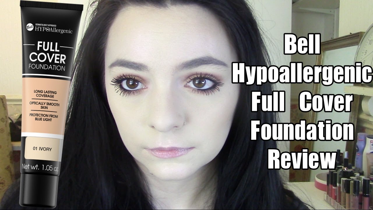 Bell Hypoallergenic Full Cover Foundation Review/First Impressions