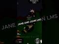 You And I LMS John Doe And Jane Doe New LMS Forsaken Forsaken Roblox JohnDoe JaneDoe LMS Cool