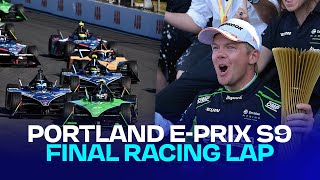 A fight for the win to the very end! 🤯 | Final racing lap of the Season 9 Southwire Portland E-Prix