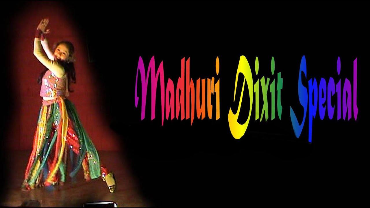 A Tribute To Madhuri Dixit  Choreography  Performed By Sarita MADHURI DIXIT SONGS MASHUP