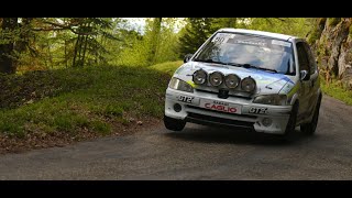 Rallye Ain Jura 2024 - Es2 - Caméra Embarquée GUILLAMON/BONNET 106 N2