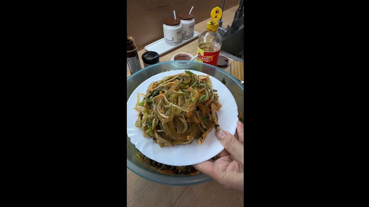 ❤️Чапче бататная фунчеза 👌#оченьвкусно #рецепты 