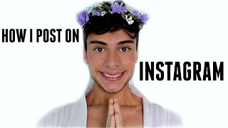 HOW I POST ON INSTAGRAM ... !!! @AlanTsibulya