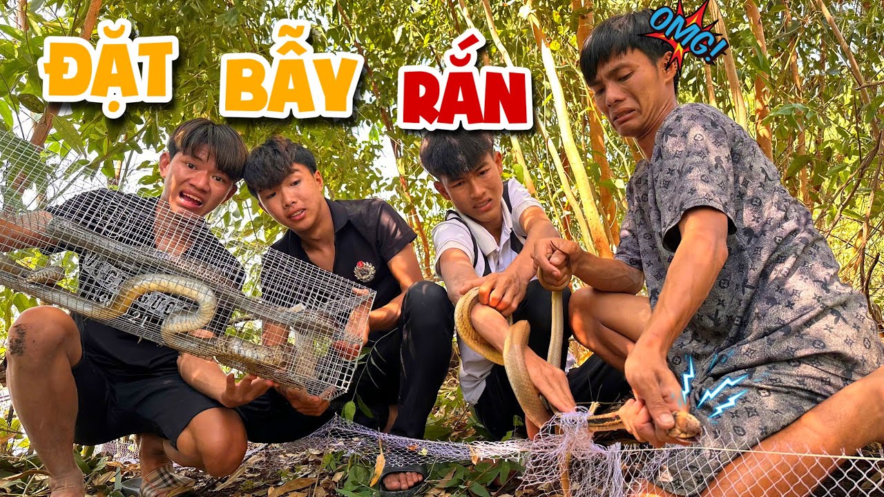 Anh Ba Phai | Đặt Bẫy Rắn Không Ngờ Dính Được Toàn Hàng Khủng