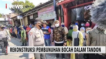 Ratusan Warga Padati Lokasi Rekonstruksi Pembunuhan Bocah dalam Toren - Special Report 21/07