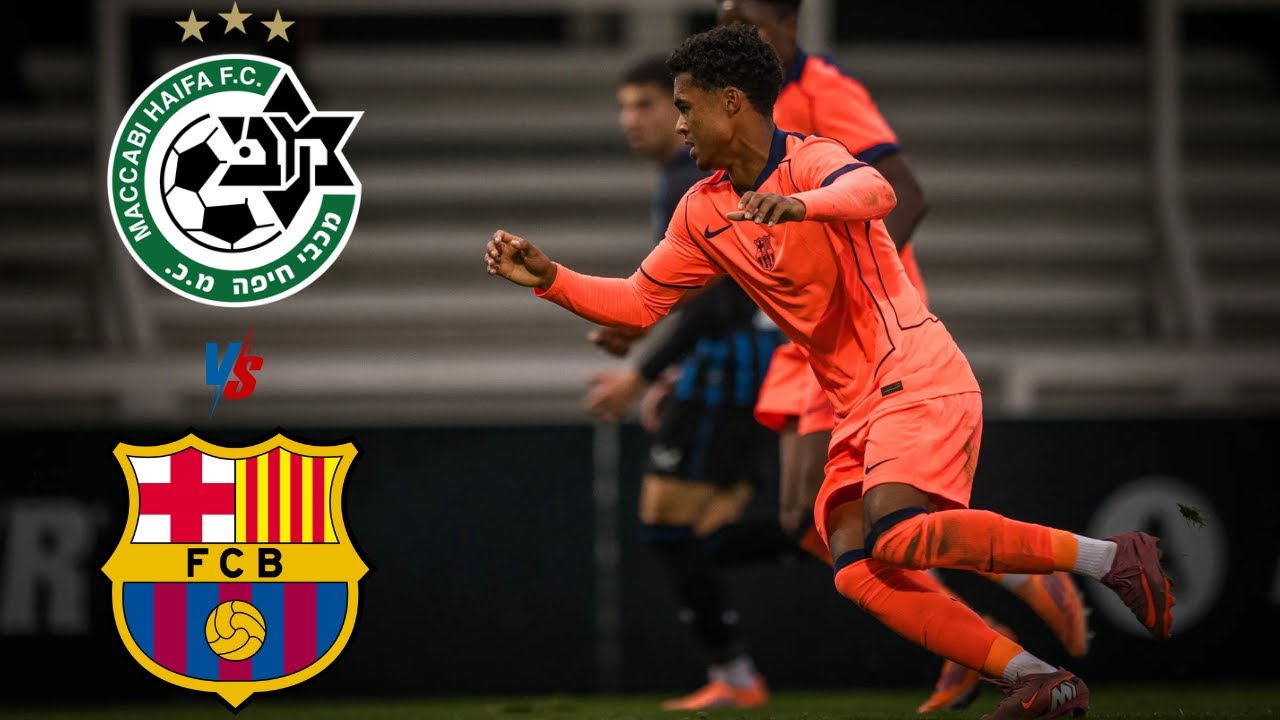 LIVE MATCH: Barcelona U19 vs Maccabi Haifa U19 | 2025/2026 | English Commentary