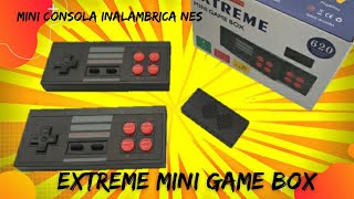 Extreme Mini Game Box 620 juegos, inalámbrica y muy pequeña por solo 16 dolares (330 pesos)