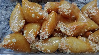 بريوات وغريبة ديال اللوز طريقه ساهلة و سريعة