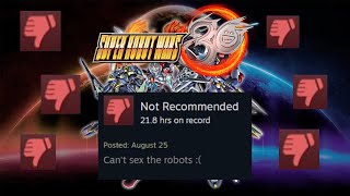 Reading Negative Super Robot Wars 30 Reviews on Steam