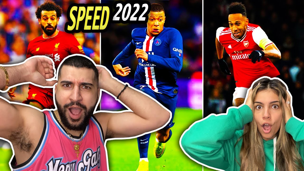 Jay & Sof React to Top 10 Fastest Football Players 2022