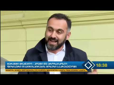 ტერენტი გრანელი - პოეტი თუ პროზაიკოსი? - ფიზიკური დაპირისპირების მიზეზი საკრებულოში