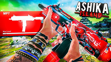 my NEW MP7 CLASS SETUP is a LASERBEAM on Ashika Island Warzone!