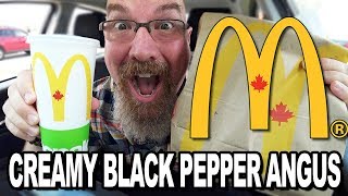 McDonald's  Creamy Black Pepper Angus Burger 'BEST BURGER AT MCDONALD'S!!!'