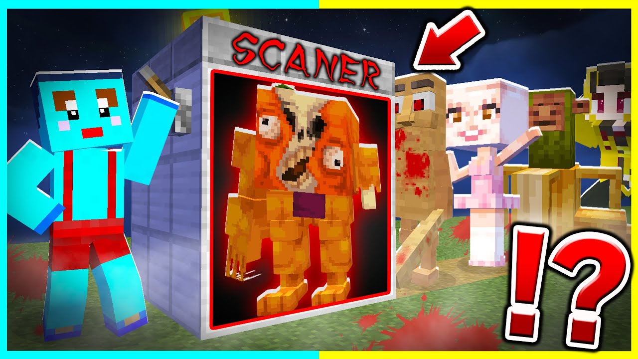スキャナーを使ってニセモノのブレインロットを見つけるマインクラフト👀【まいくら / マインクラフト】