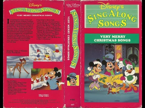 Opening and Closing to Disney's Sing Along Songs - Very Merry Christmas Songs 1988 VHS