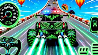 Mega Ramp Monster Car Racing 3D - Extreme Car Stunts -Android Gamepla #MegaRamp #3DGames #CarRacing screenshot 3