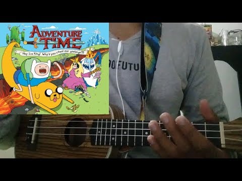 Time Adventure - Hora De Aventura - UKULELE TUTORIAL COMPLETO