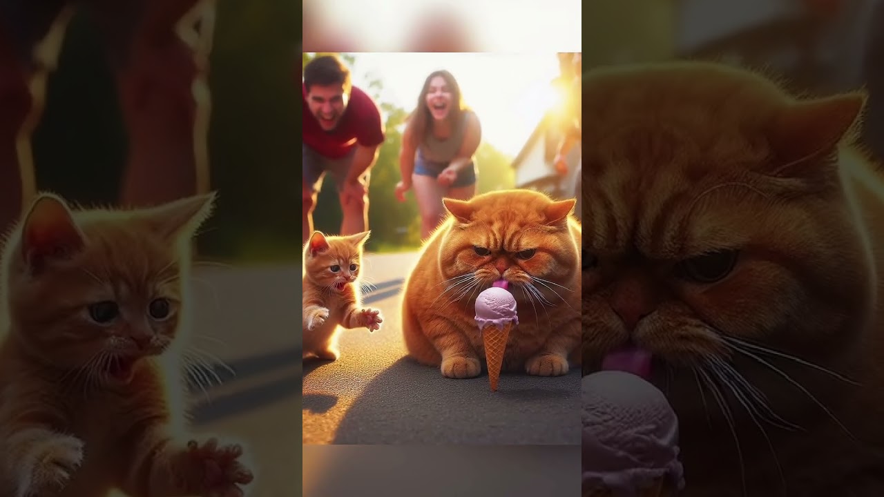 Why Did Meow Meow Cry? 💧 Emotional Cat Animation 