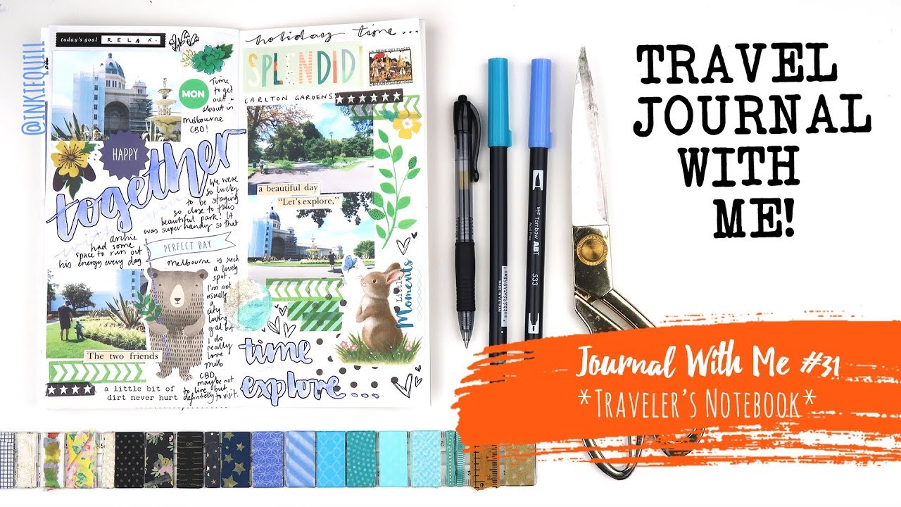 Journal With Me #31 *TRAVELER'S NOTEBOOK*