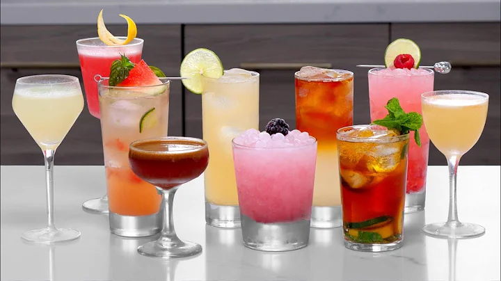Master the Art of Mixology: 10 Easy Cocktails to Make at Home