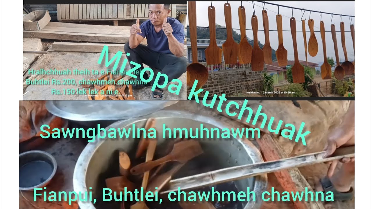 Khai le, Hmanraw tangkai hmuhnawm takin siam leh ang aw.