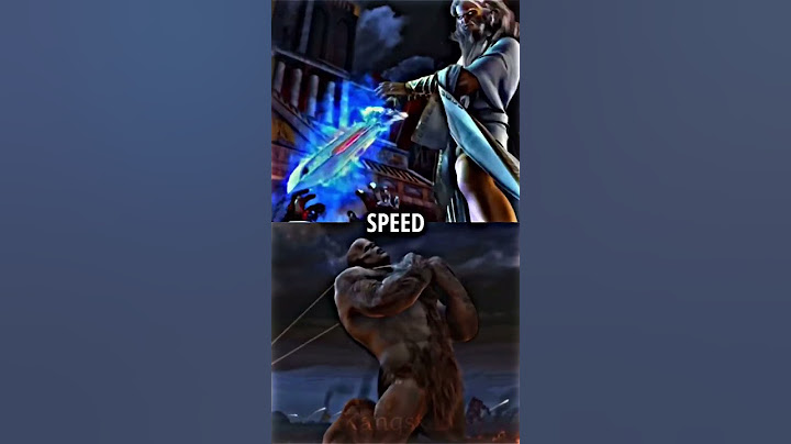Zeus vs Cronos (God Of War)