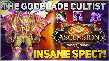 AMAZING Godblade Cultist Spec?! | Conquest of Azeroth ALPHA | WoW with Custom Classes