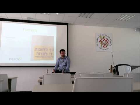 Přednáška Jana Březiny - Fripito: Jak (ne)rozjíždět start-up 23. 4. 2014
