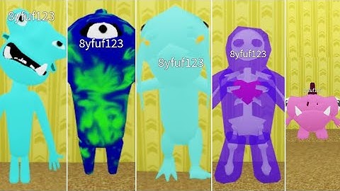 how to find all 5 new BACKROOM MORPH