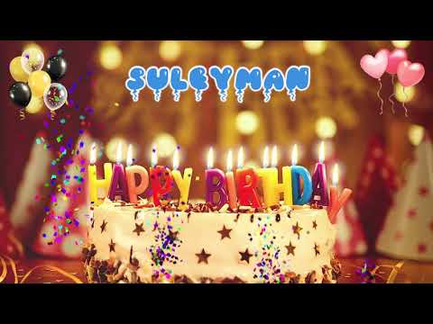 SÜLEYMAN Happy Birthday Song – Happy Birthday Süleyman – Happy birthday to you