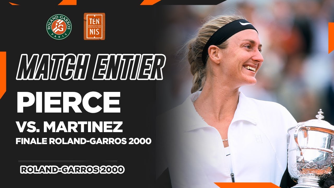 Mary Pierce vs. Conchita Martinez - Finale | Roland-Garros 2000
