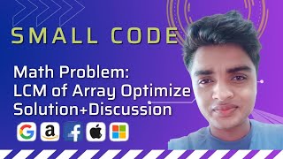 LCM of n number Optimize solution+Discussion screenshot 5
